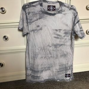 affliction tie dye tee